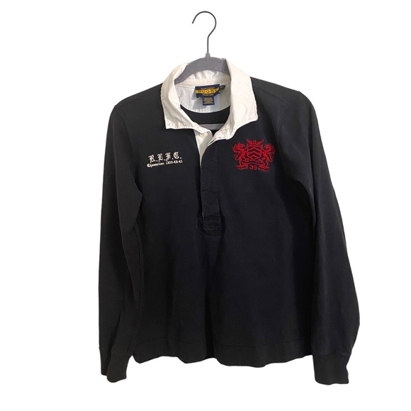 Rugby Ralph Lauren Tops - Ralph Lauren Rugby Long Sleeve Polo Champion Shirt XL